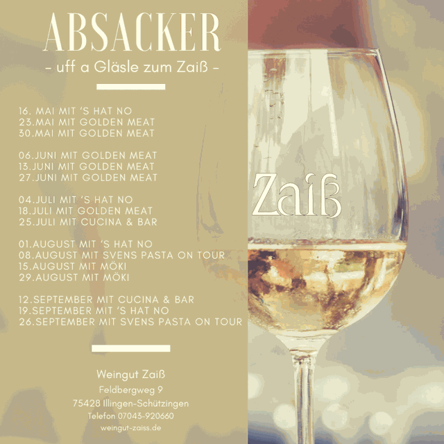 ABSACKER | Weingut Zaiß