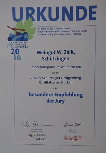  Schwarzriesling - Preis