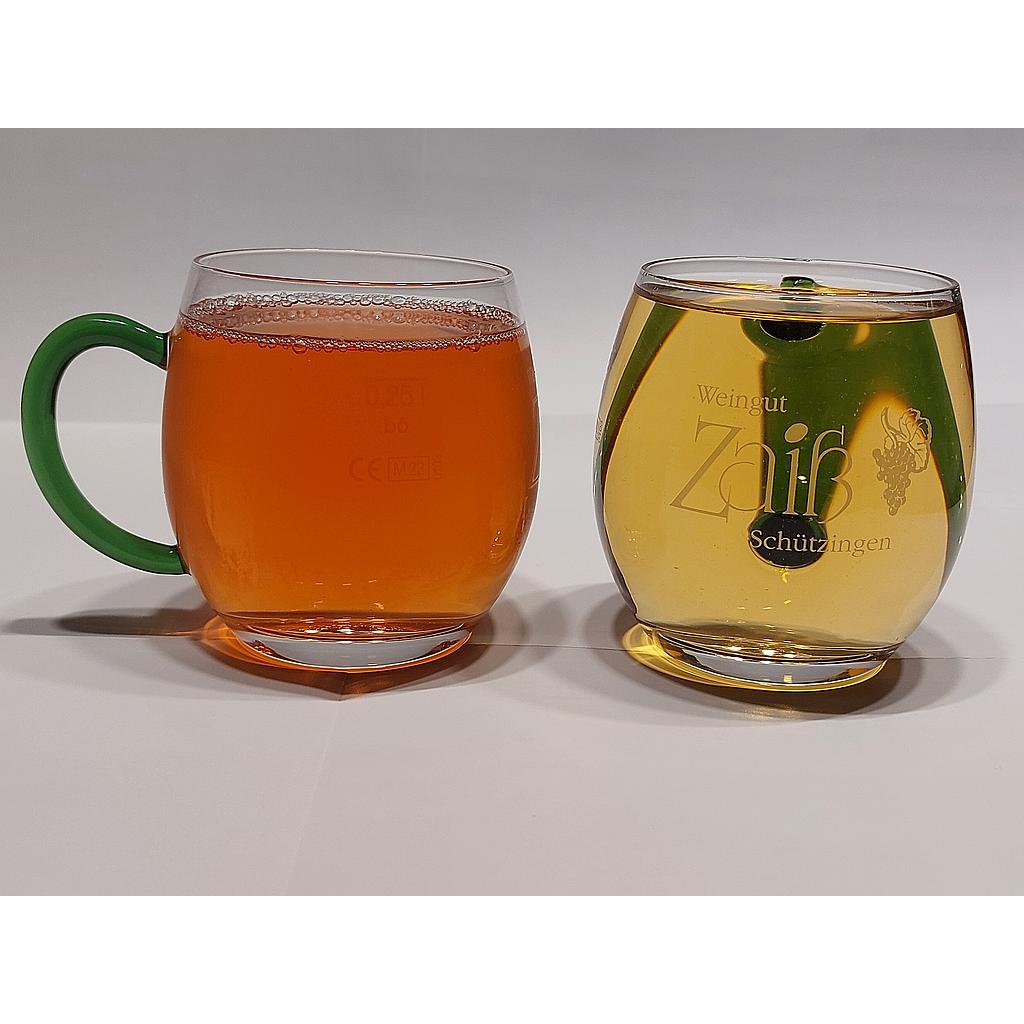 schwäbisches Viertelesglas 6- Pack