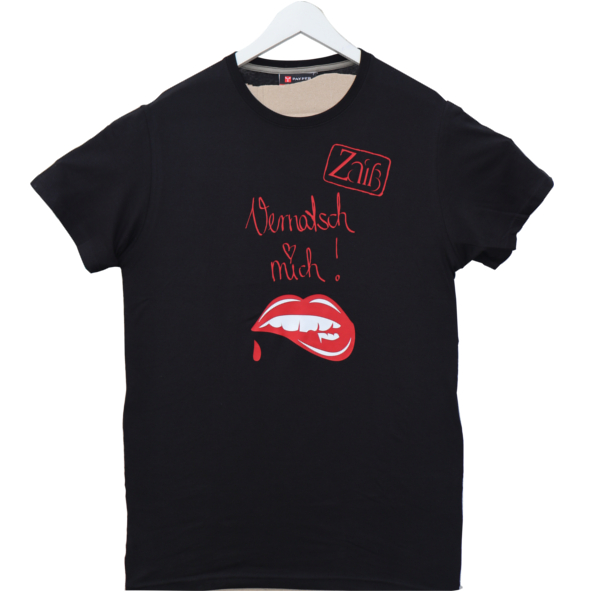 T-Shirt "Vernatsch mich!" Rundhals